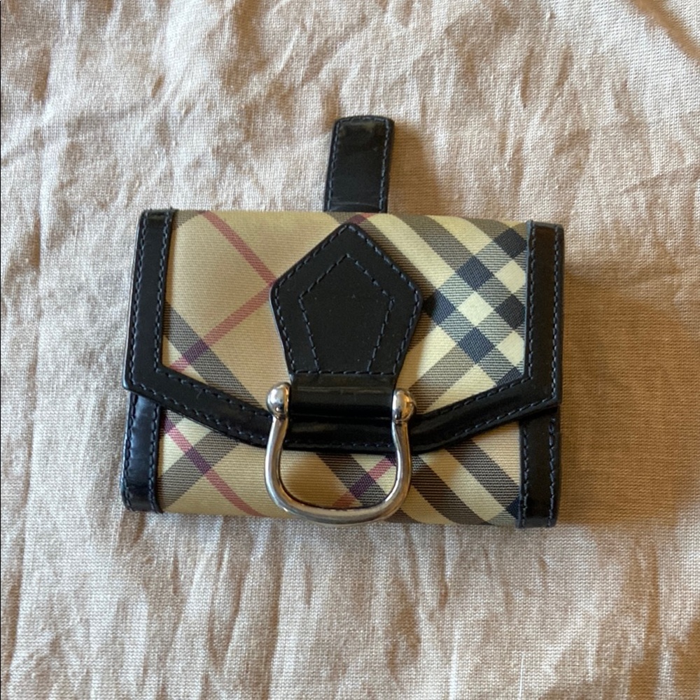 Burberry Tan and Black Women's Wallet